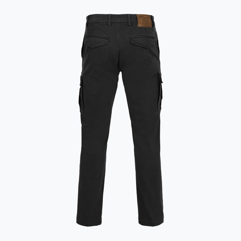 Férfi nadrág Spodnie Aeronautica Militare 262PA1740UCT04381 jet black 2