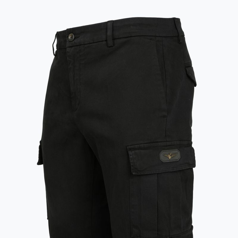 Férfi nadrág Spodnie Aeronautica Militare 262PA1740UCT04381 jet black 3