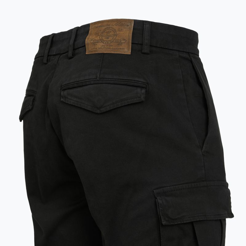 Férfi nadrág Spodnie Aeronautica Militare 262PA1740UCT04381 jet black 4