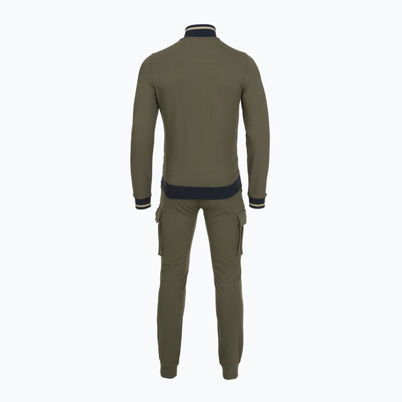 Férfi tréningruha Aeronautica Militare 262TF0126UF00662 tea leaf 2