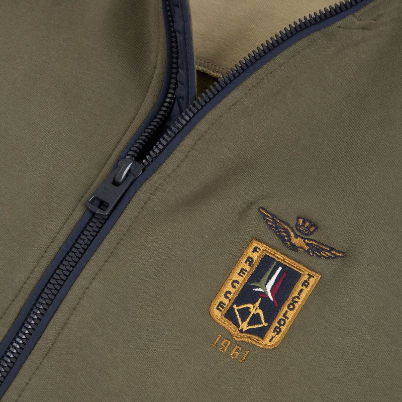 Férfi tréningruha Aeronautica Militare 262TF0126UF00662 tea leaf 5