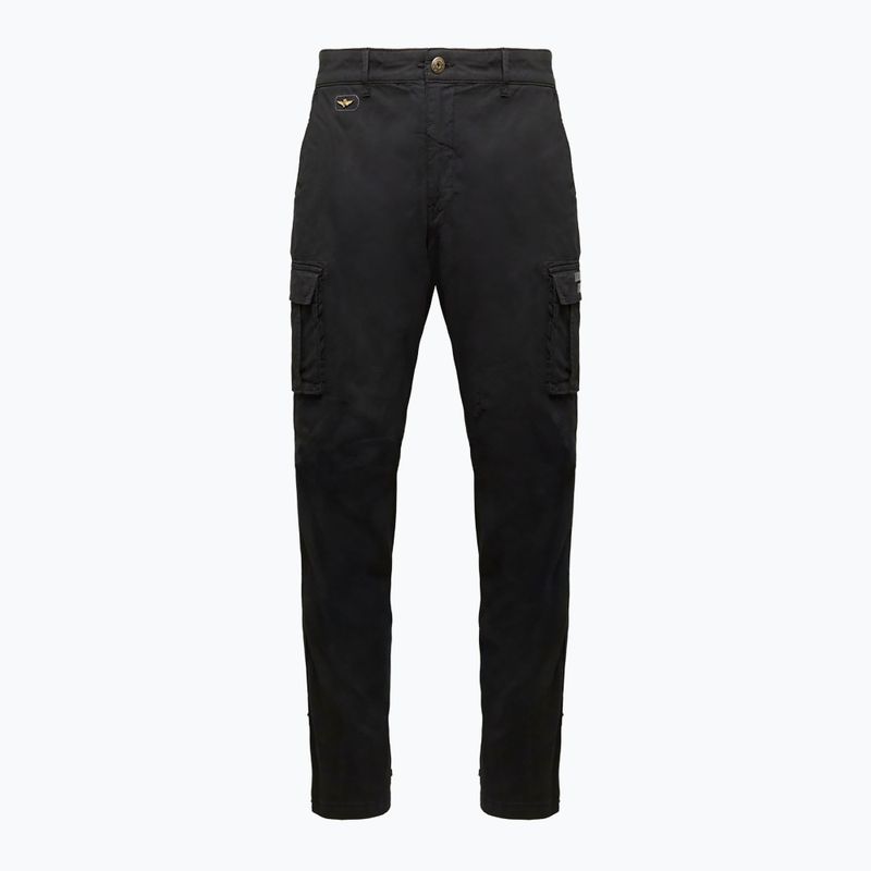 Férfi nadrág Spodnie Aeronautica Militare 262PA1329UCT02443 jet black