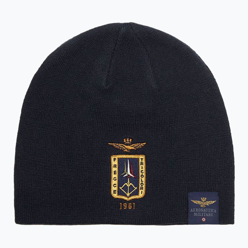Férfi téli sapka Czapka Aeronautica Militare 262CU0092UL00450 blu navy