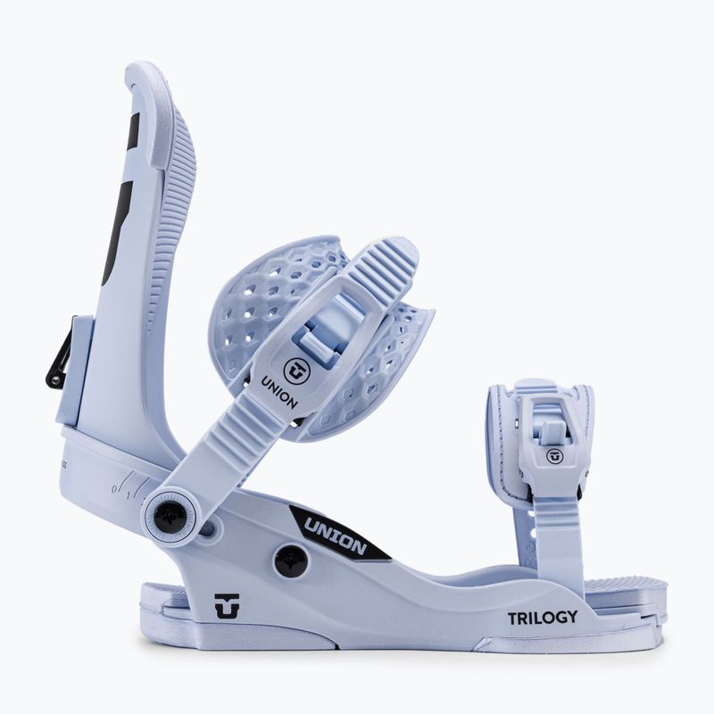 Női snowboard kötések Union Trilogy világoskék 2210533 2