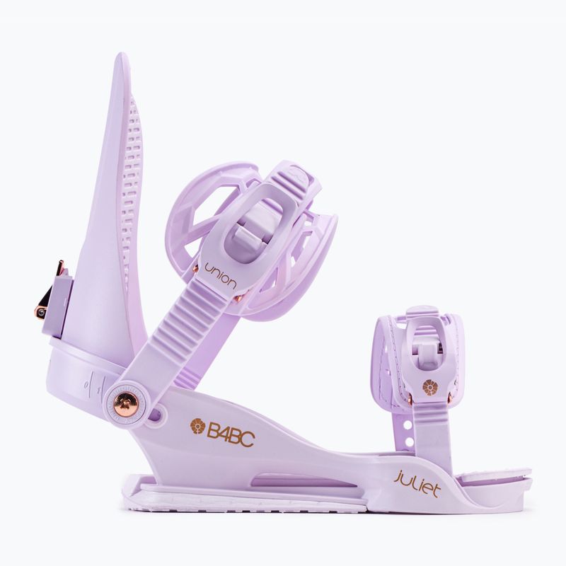 Női snowboard kötés UNION Juliet lila 2210731 2