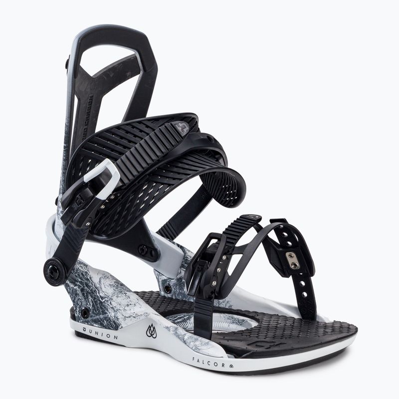 UNION Falcor férfi snowboard kötés fekete-fehér 2220125