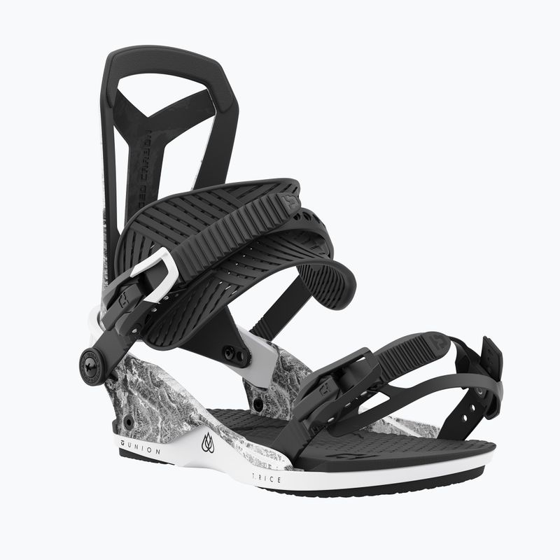 UNION Falcor férfi snowboard kötés fekete-fehér 2220125 5