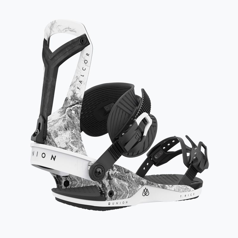UNION Falcor férfi snowboard kötés fekete-fehér 2220125 7