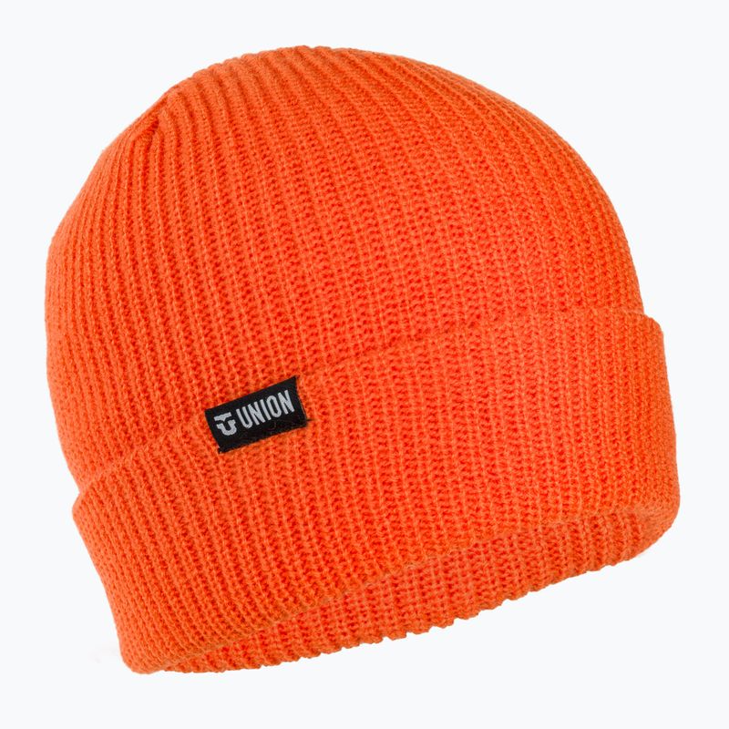 Union Low Cuff Beanie orange téli sapka 2