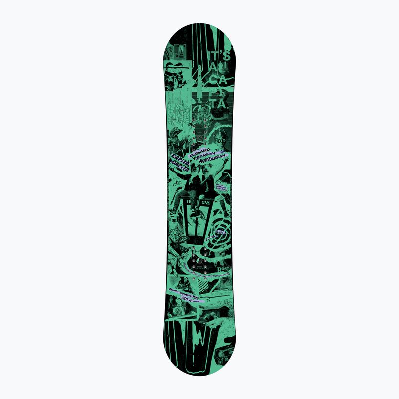 Gyermek snowboard CAPiTA Scott Stevens Mini fekete-zöld 1221143 2