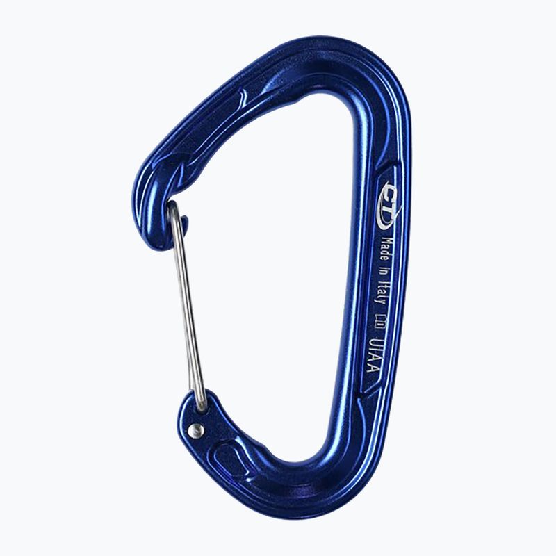 Mászókarabiner Climbing Technology Fly-Weight Evo blue