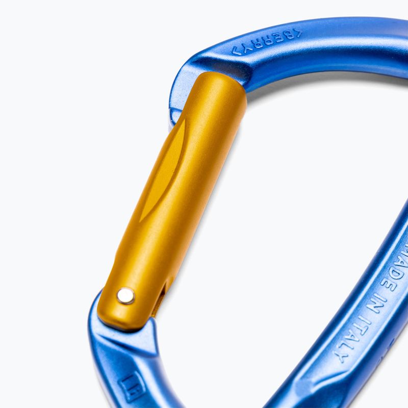 Climbing Technology Berry S karabiner kék/sárga 2C41700SKB 3