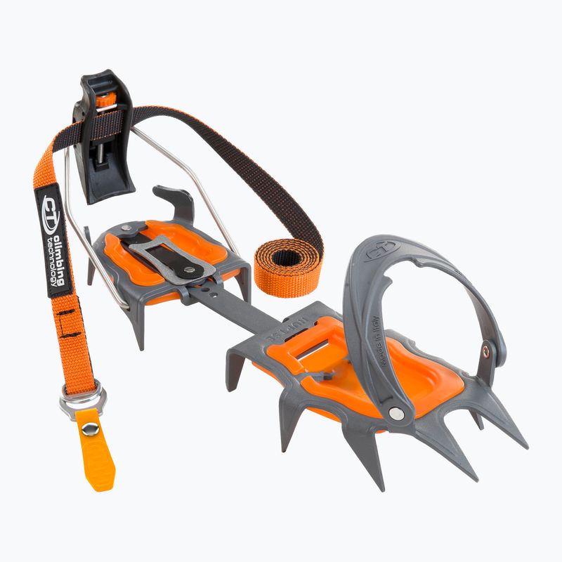 Climbing Technology Nuptse Evo Semiautomatic szürke kramponok 3I771D