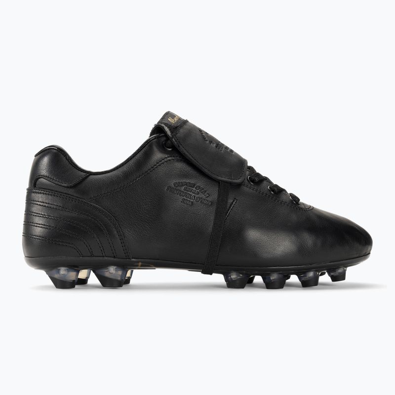 Pantofola d'Oro férfi futballcipő Lazzarini Tongue nero 2