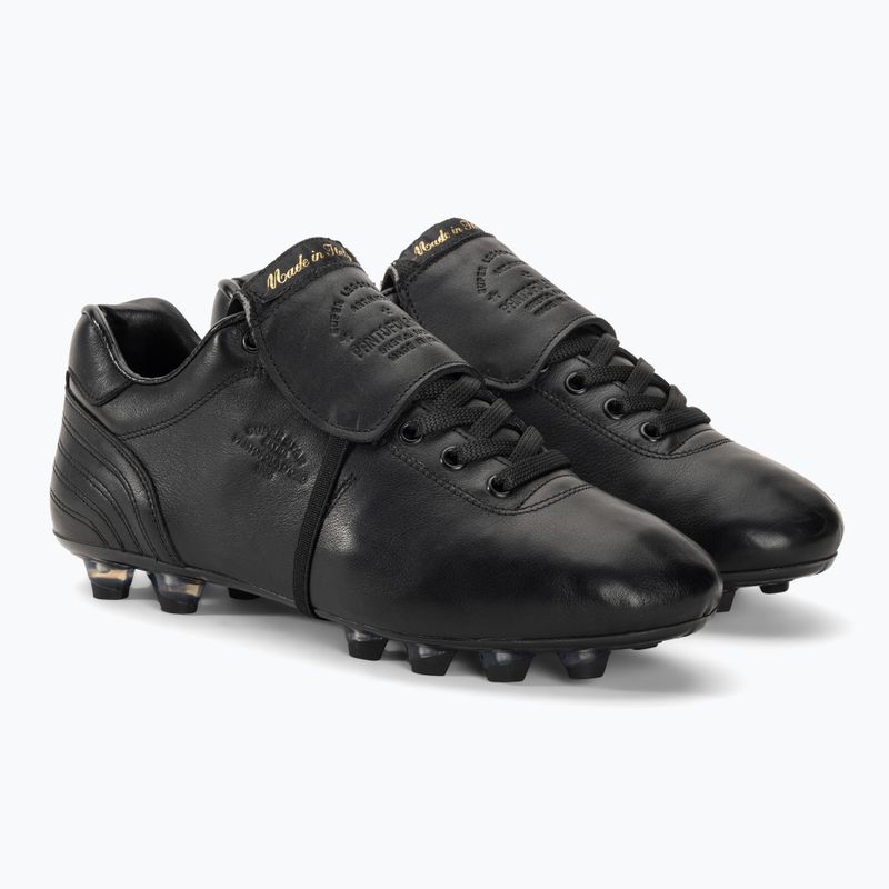 Pantofola d'Oro férfi futballcipő Lazzarini Tongue nero 4
