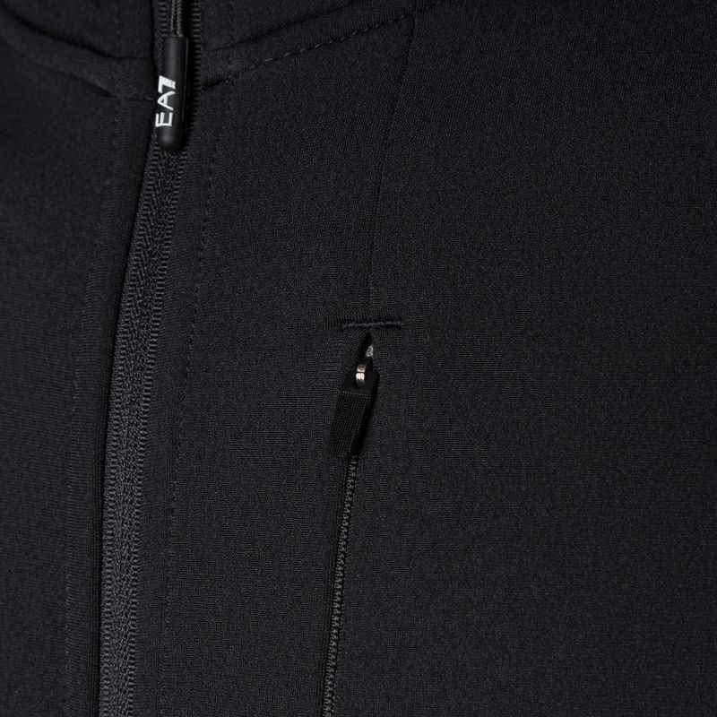 Férfi EA7 Emporio Armani Felpa melegítőfelső 6RPMC5 fekete 3