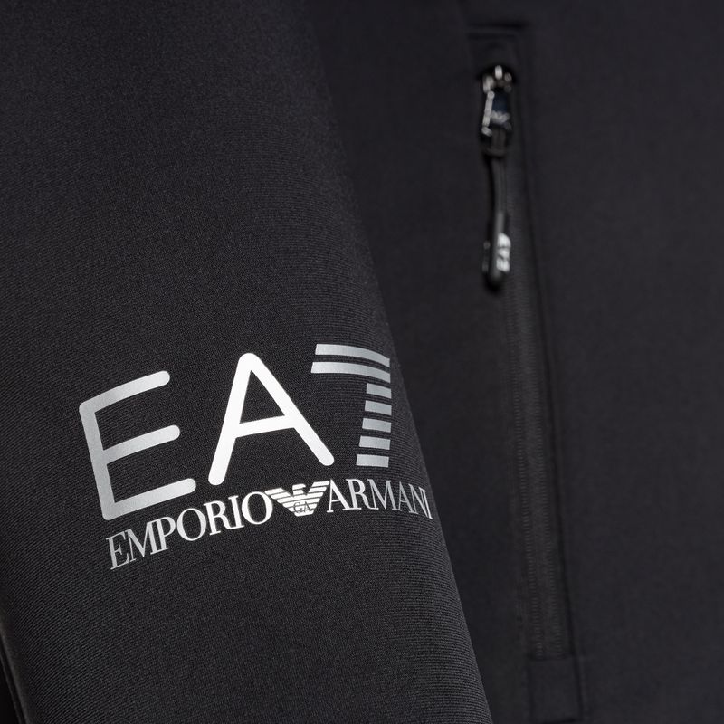 Férfi EA7 Emporio Armani Felpa melegítőfelső 6RPMC5 fekete 5
