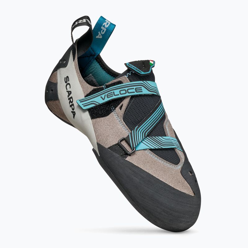 Női mászócipő SCARPA Veloce light gray/maldive 7