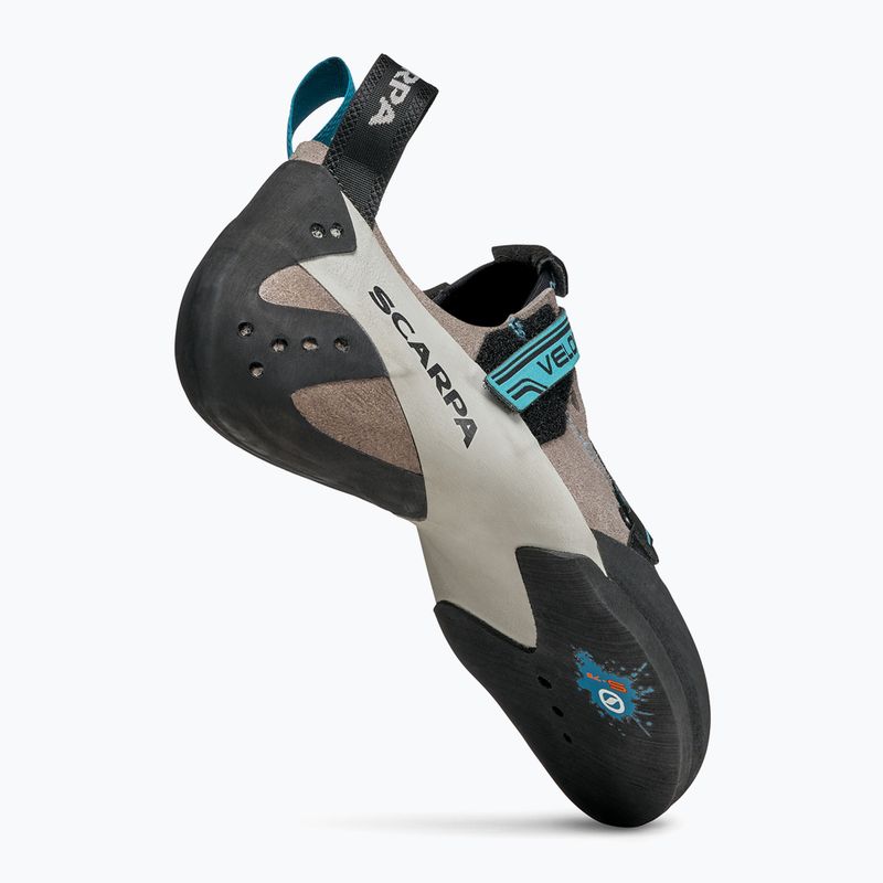 Női mászócipő SCARPA Veloce light gray/maldive 8