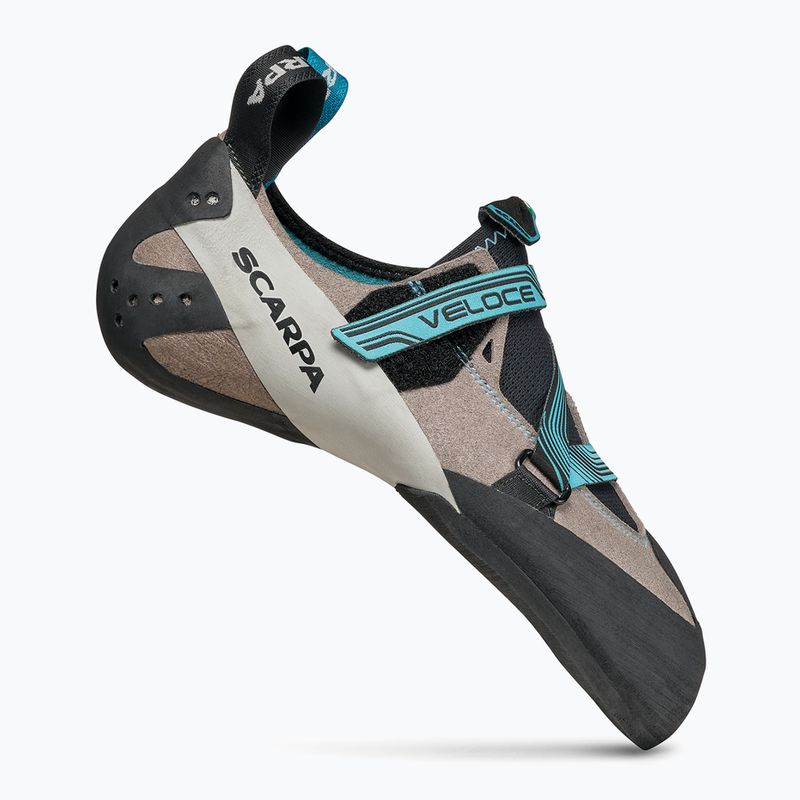 Női mászócipő SCARPA Veloce light gray/maldive 9