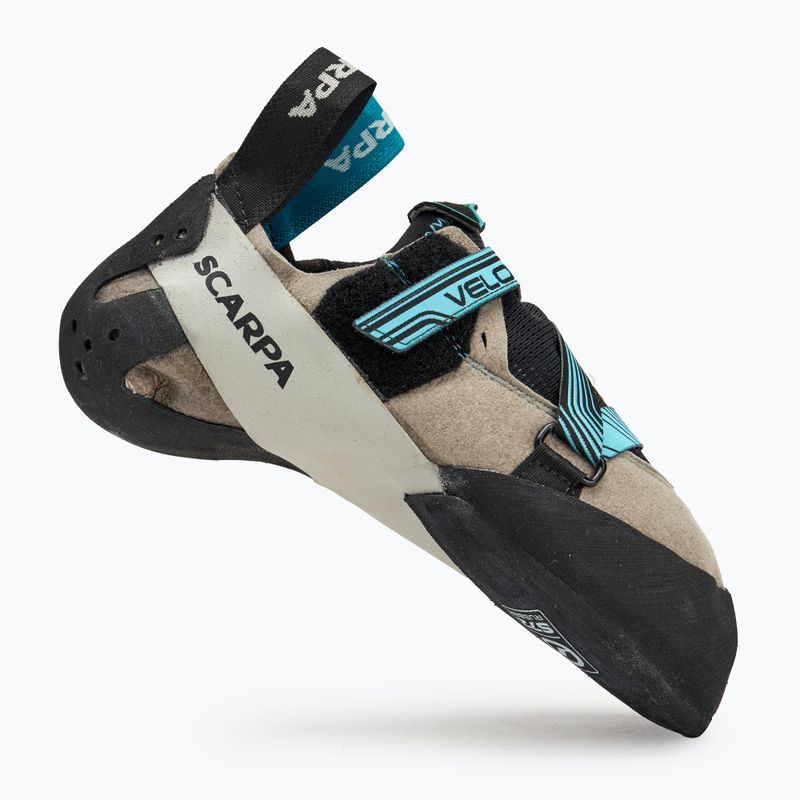 Női mászócipő SCARPA Veloce light gray/maldive 2