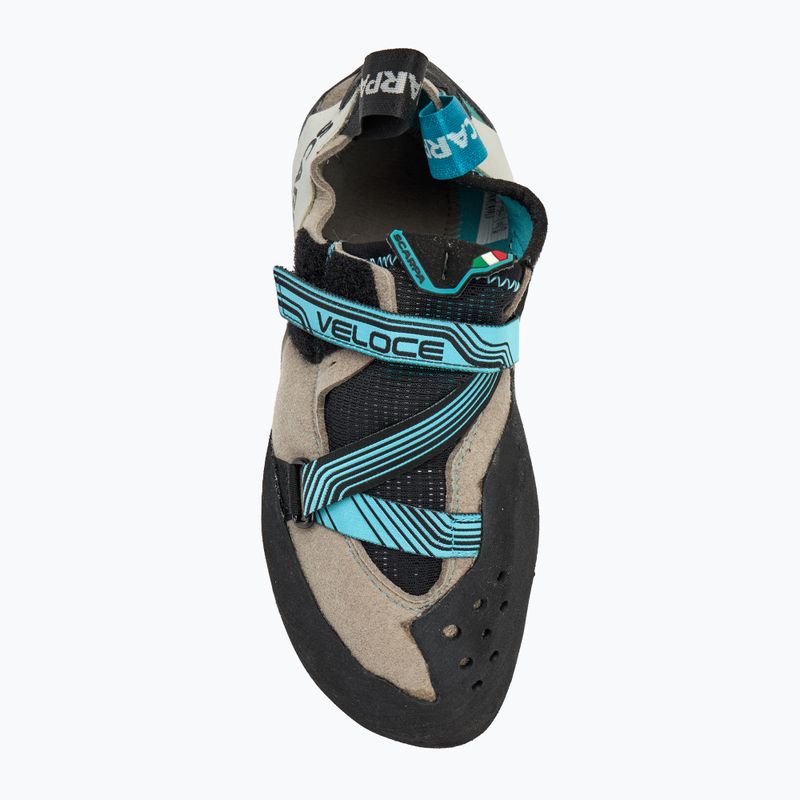 Női mászócipő SCARPA Veloce light gray/maldive 5