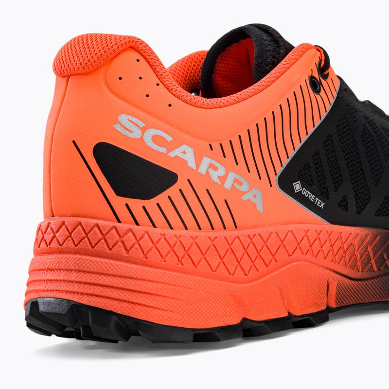 Férfi SCARPA Spin Ultra fekete/narancs GTX futócipő 33072-200/1 8