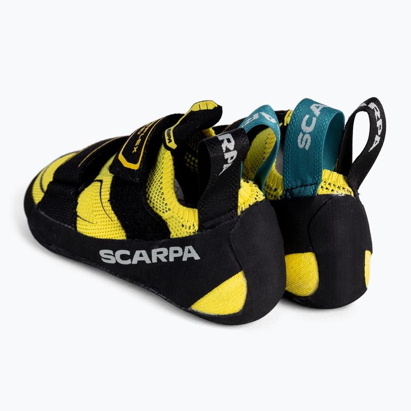 SCARPA Reflex Kid Vision gyermek mászócsizma sárga-fekete 70072-003/1 3