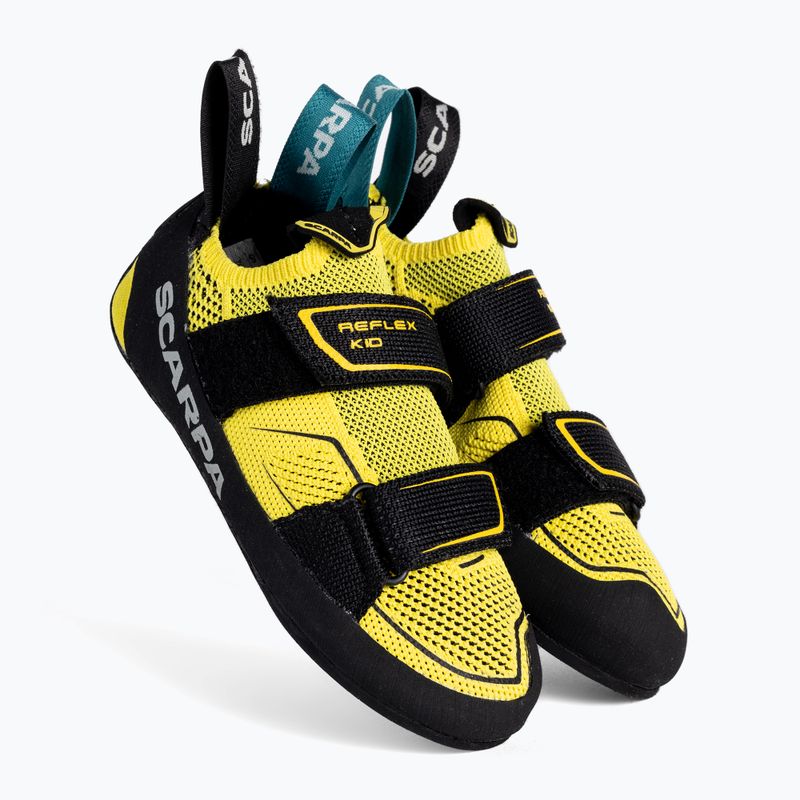 SCARPA Reflex Kid Vision gyermek mászócsizma sárga-fekete 70072-003/1 5