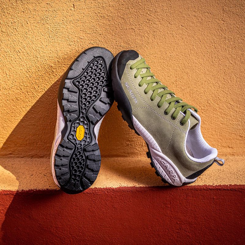 Trekking cipő SCARPA Mojito aloe 4