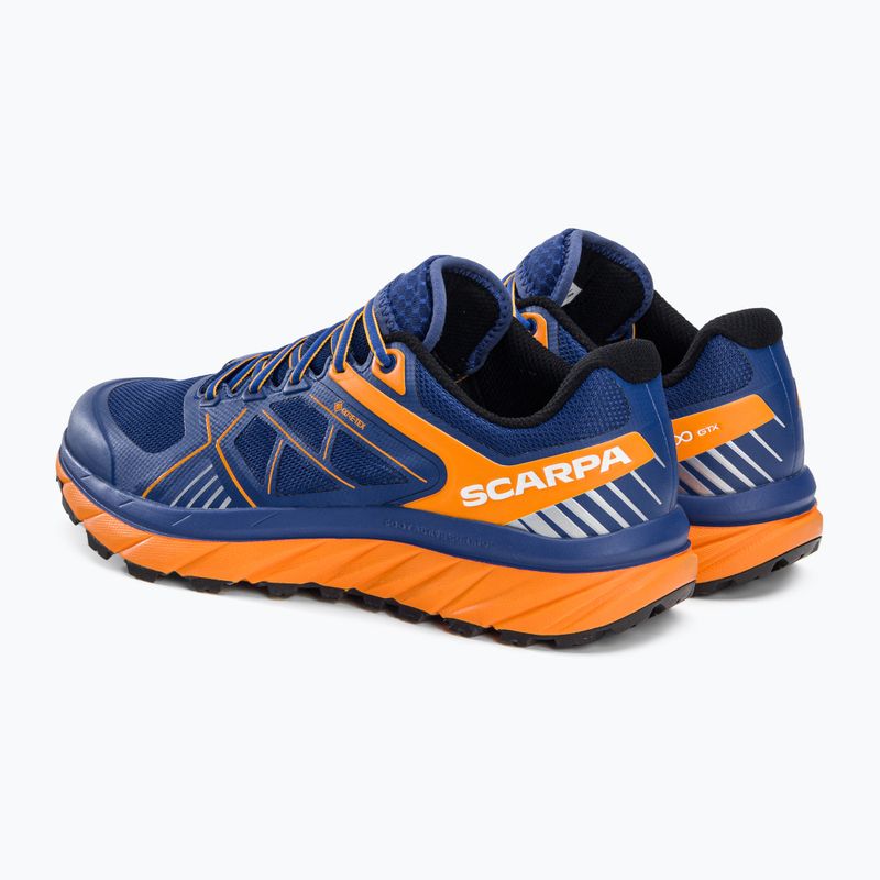 SCARPA Spin Infinity GTX férfi futócipő tengerészkék-narancs 33075-201/2 3