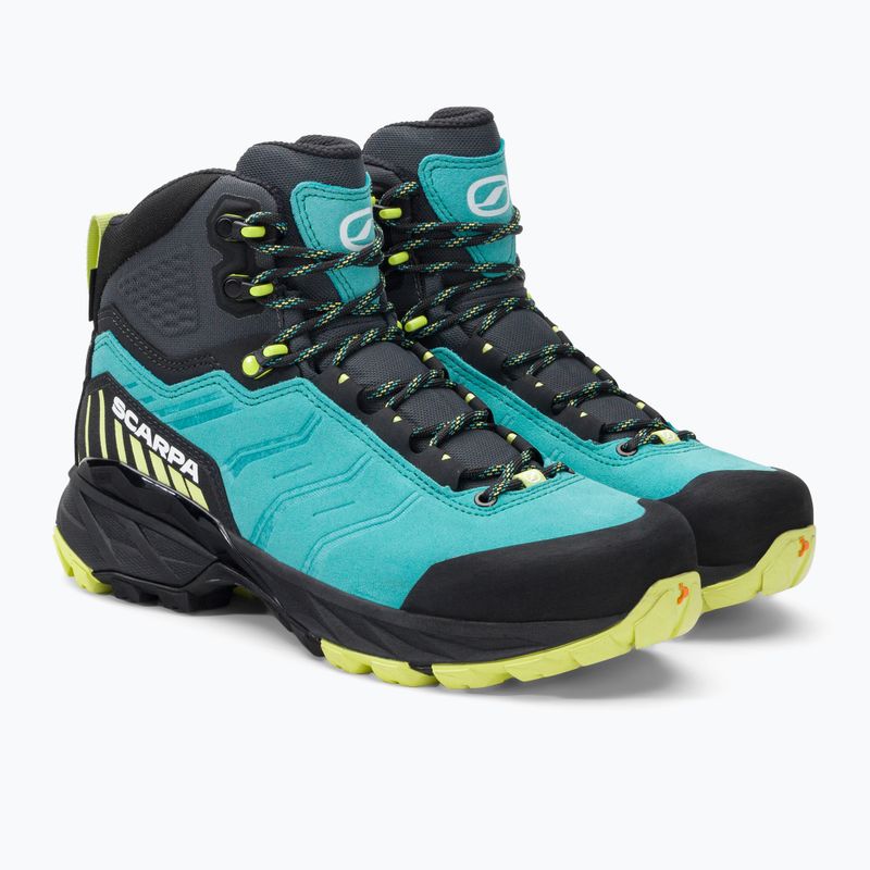 Női túrabakancsok SCARPA Rush TRK GTX kék/fekete 63140 4
