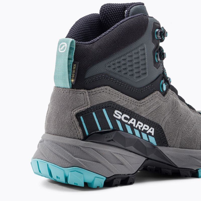 Női túrabakancsok SCARPA Rush Gtx Rha Free-Dom szürke 63140-202/3 7