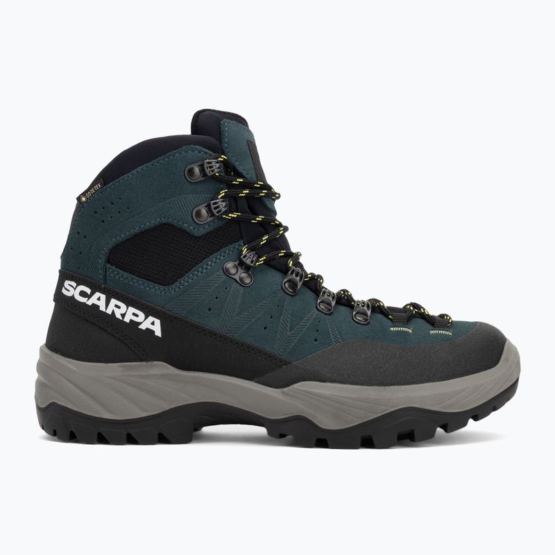 SCARPA Boreas GTX benzin / lime túrabakancs SCARPA Boreas GTX benzin / lime 2