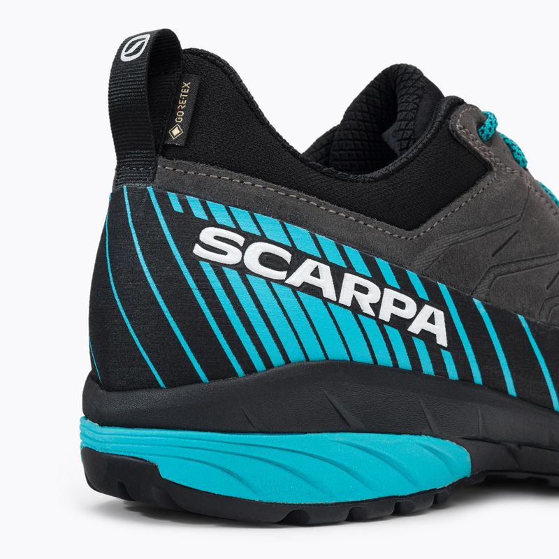 Férfi túrabakancs SCARPA Mescalito GTX fekete-kék 72103-200/1 8