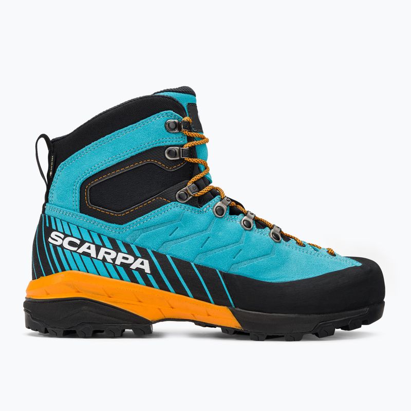 Férfi túrabakancs SCARPA Mescalito TRK GTX türkiz-fekete 61050 2