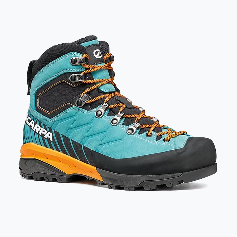 Női túrabakancsok SCARPA Mescalito TRK GTX türkiz-fekete 61050 10