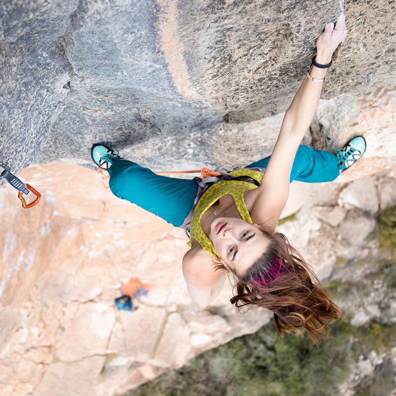 Női mászócipő SCARPA Vapor smoke/yellow 16