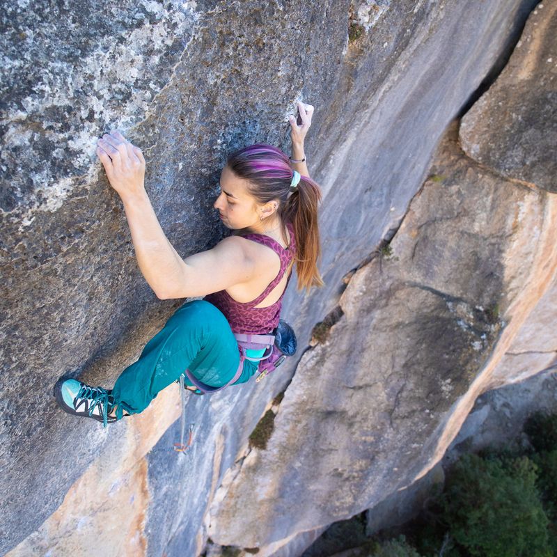 Női mászócipő SCARPA Vapor smoke/yellow 18