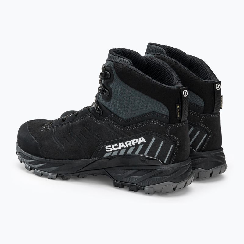 Férfi túrabakancs SCARPA Rush TRK GTX fekete 63140 3