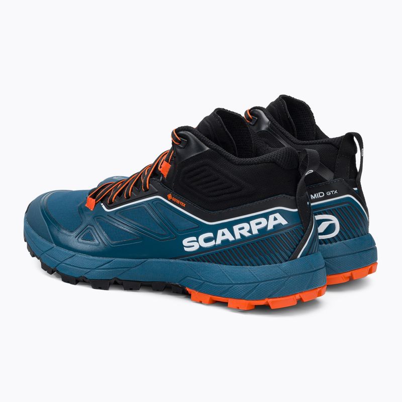 Férfi túrabakancs SCARPA Rapid Mid GTX kék 72695-200/2 3