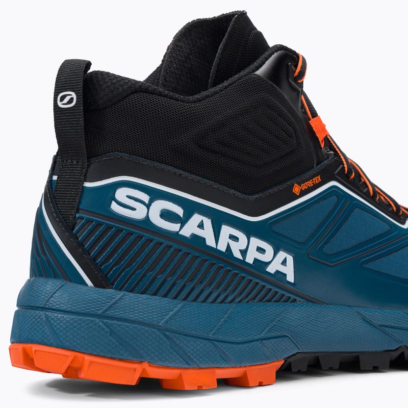 Férfi túrabakancs SCARPA Rapid Mid GTX kék 72695-200/2 8