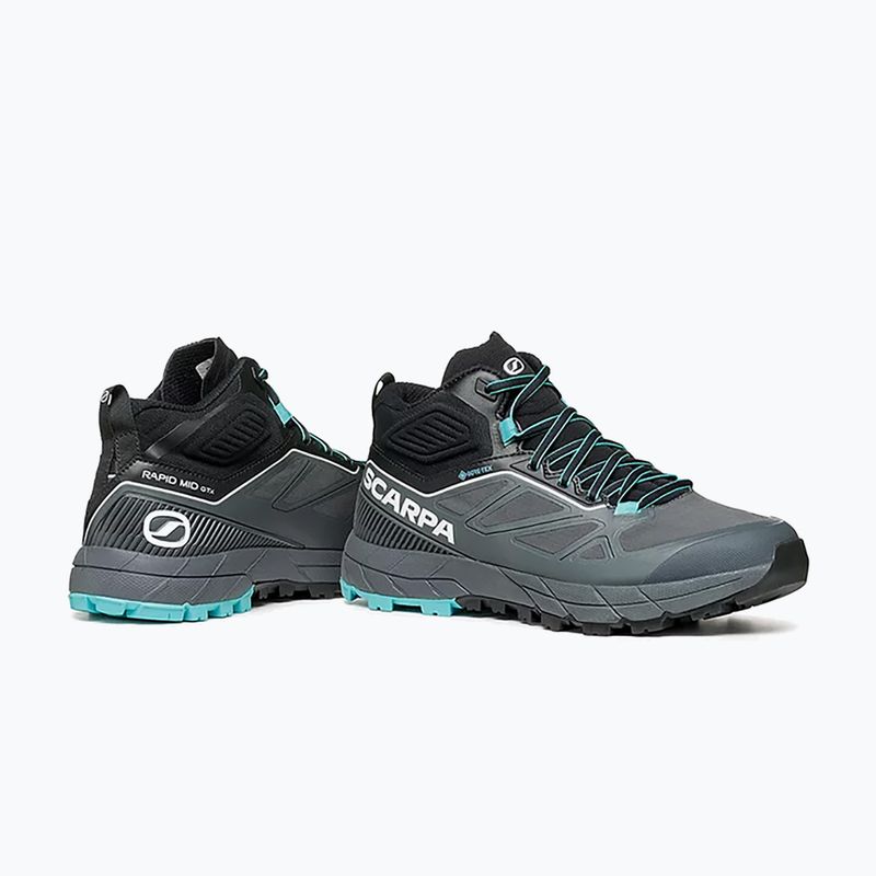Női túrabakancsok SCARPA Rapid Mid GTX szürke 72695-202/1 14