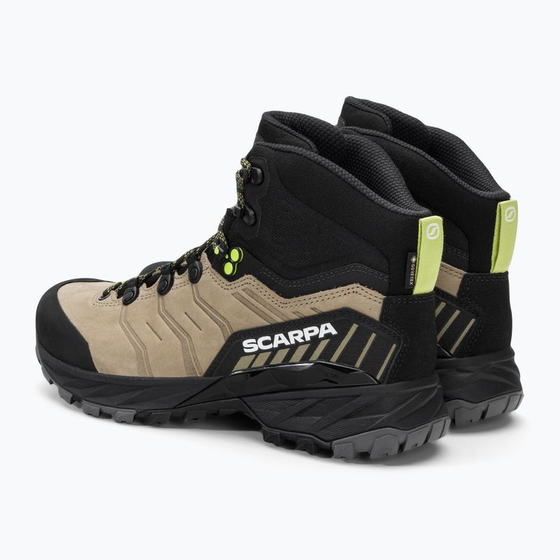 Női túrabakancs SCARPA Rush Trk Pro GTX bézs/fekete 63139 3