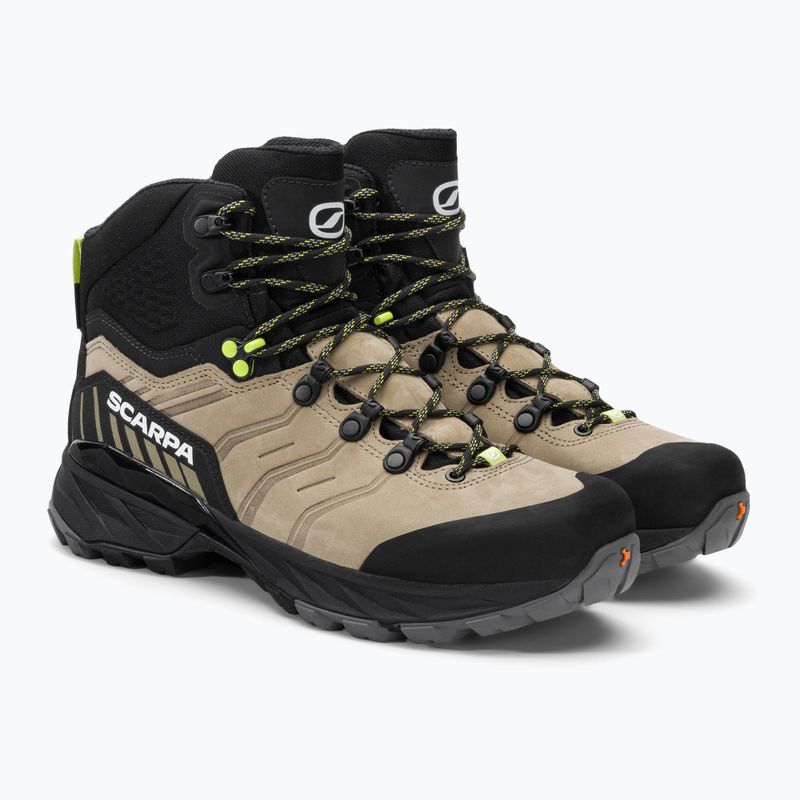 Női túrabakancs SCARPA Rush Trk Pro GTX bézs/fekete 63139 4