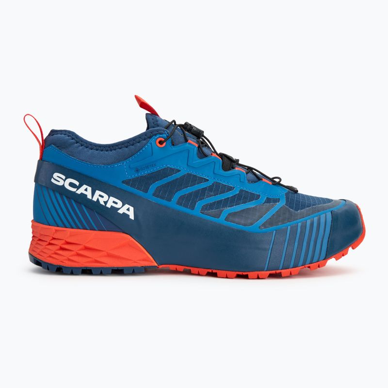 Férfi futócipő SCARPA Ribelle Run GTX blue/spicy orange 2