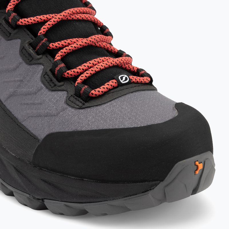 Női túrabakancs SCARPA Rush TRK LT GTX szürke/korall színű 7