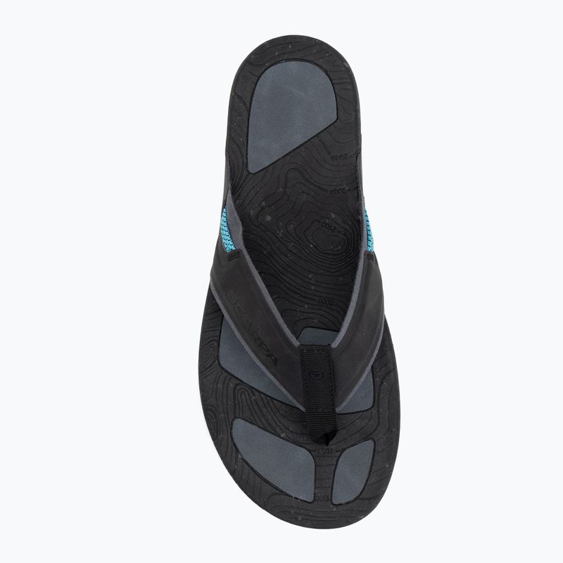 SCARPA Tegu fekete flip flopok 5