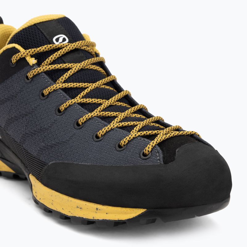 Férfi SCARPA Mescalito Planet szürke/curry közelítő cipő 7