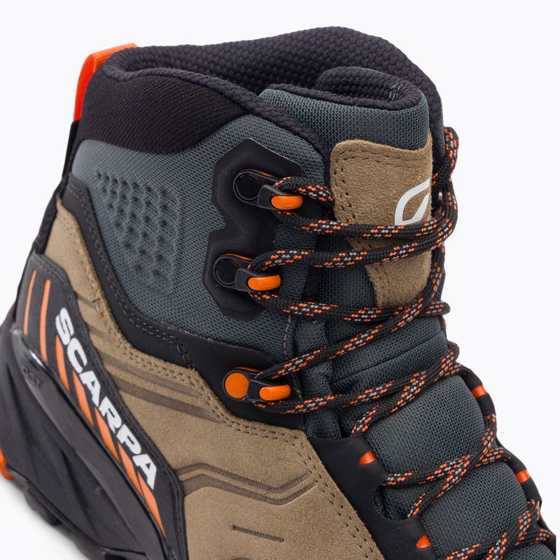 Férfi túrabakancs SCARPA Rush TRK GTX sivatag/mangó 8